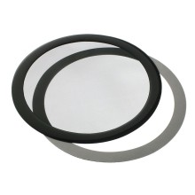 DEMCiflex Round Dust Filter 170mm - black/black