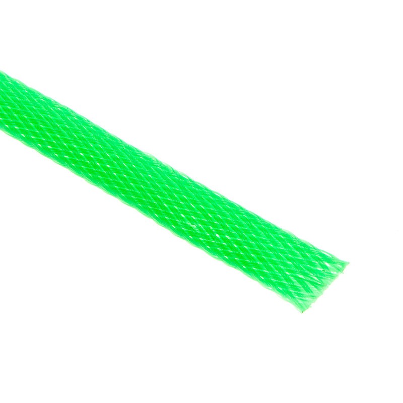 Techflex Flexo PET Sleeve 9mm - neon green, 1m